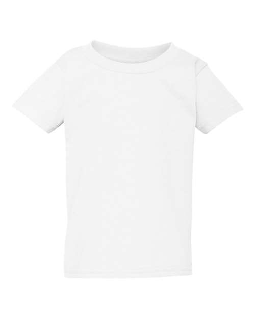 Camiseta de algodón pesado para niños pequeños