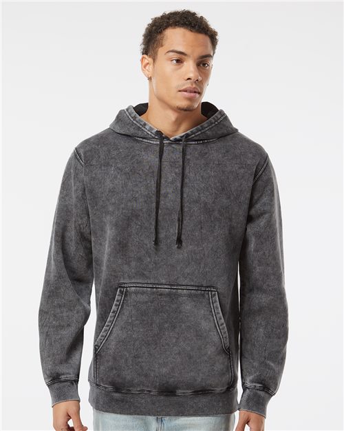 Midweight Mineral Wash Hooded Sweatshirt