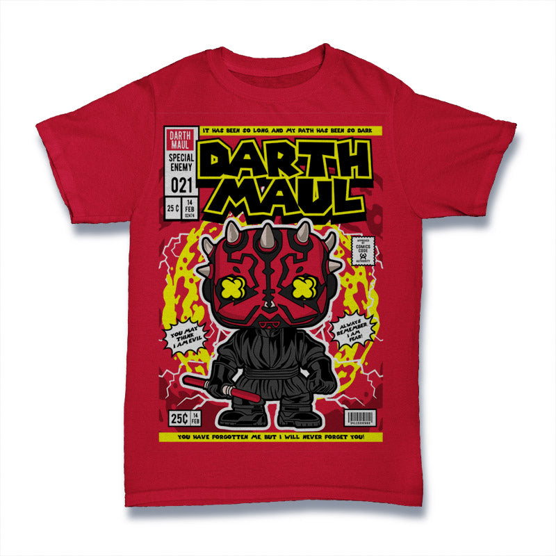 Darth Maul Comic Book cover