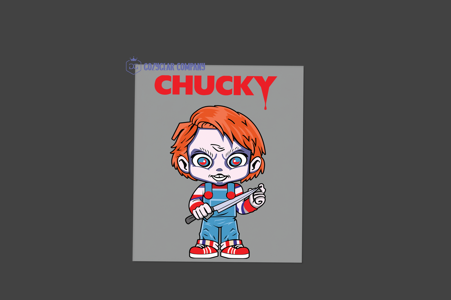 Transferencia de Chucky a todo color lista para imprimir