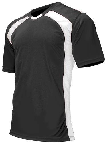 Camiseta de fútbol con cuello en V para adultos