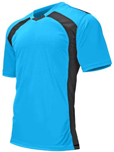 Camiseta de fútbol con cuello en V para adultos