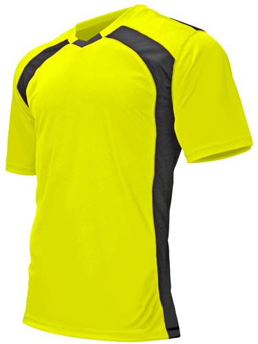 Camiseta de fútbol con cuello en V para adultos