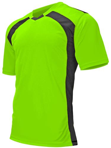 Camiseta de fútbol con cuello en V para adultos